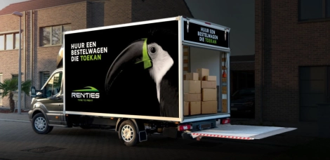 Renties meubelbak te huur in Kortrijk